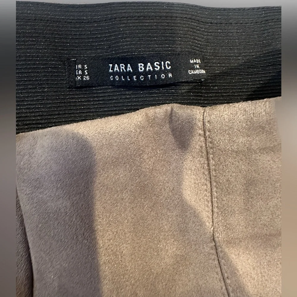 Zara Faux Suede Leggings - Picture 5 of 7